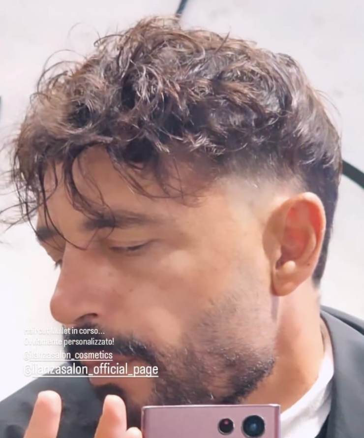 Armando Incarnato doppio taglio capelli 