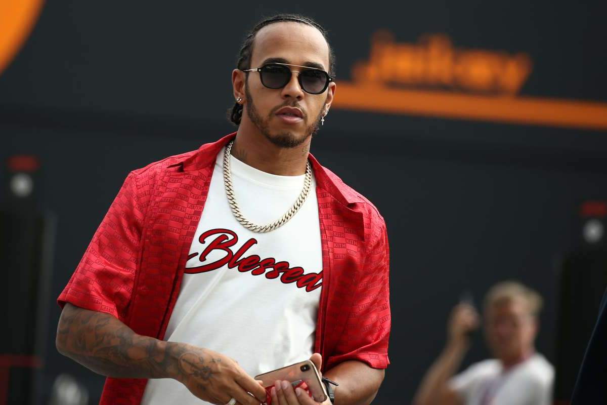 Lewis Hamilton all'Italia Grand Prix